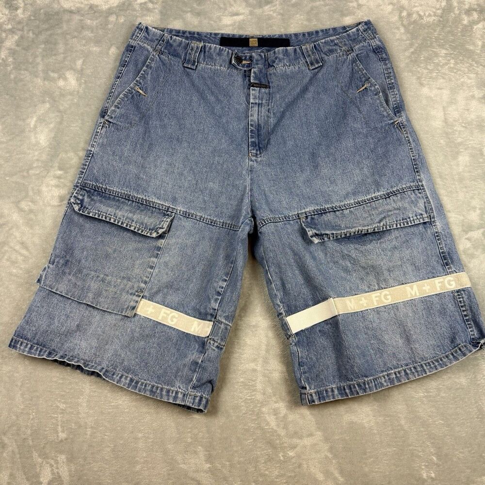 Vintage Marithe Francois Girbaud Shorts Mens 40x12 Shuttle Tape 90s Y2K Baggy